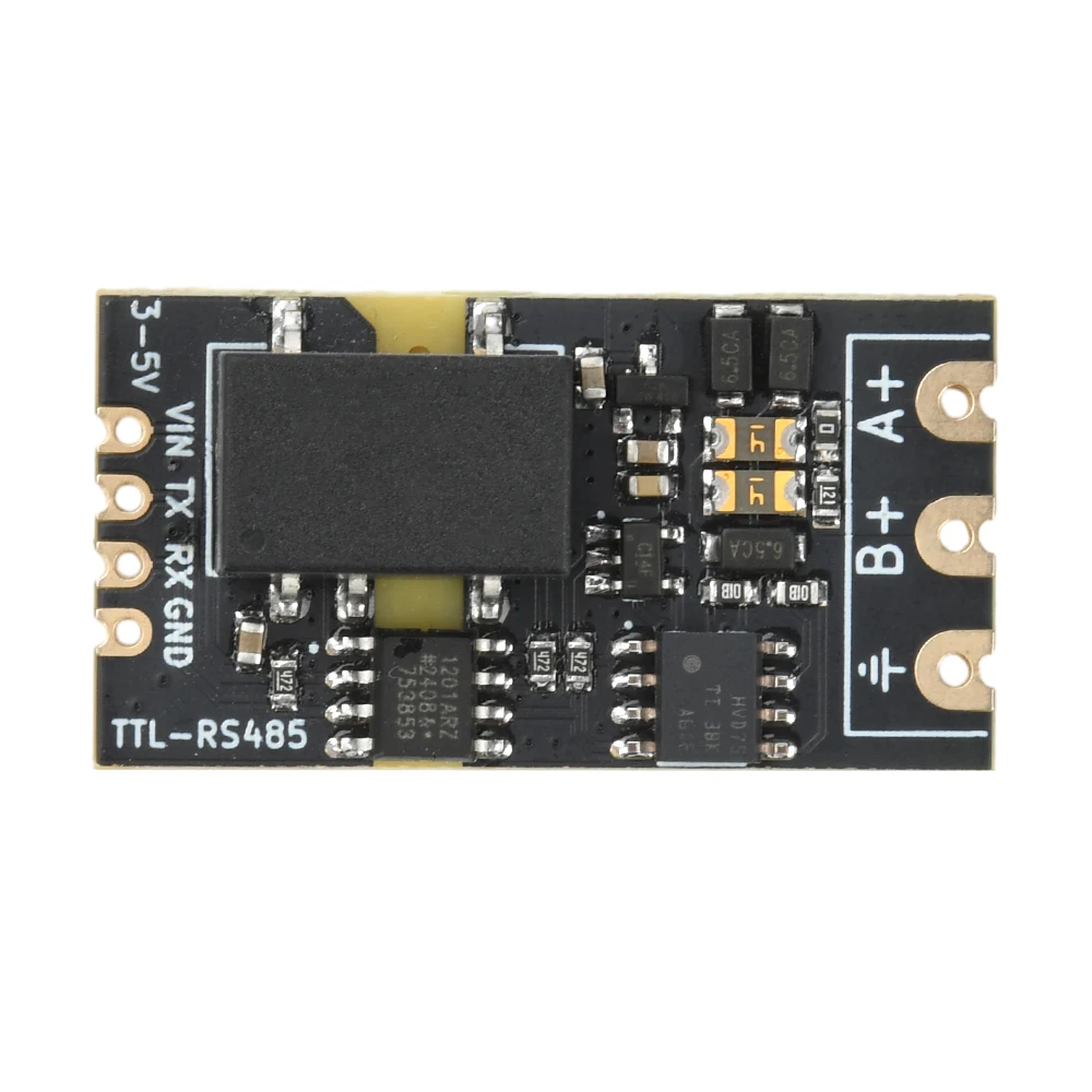 Isolated TTL to RS485 Level Board Module Serial Automatic Reverse High Speed 2Mbps Compatible with DC 3.3/5V