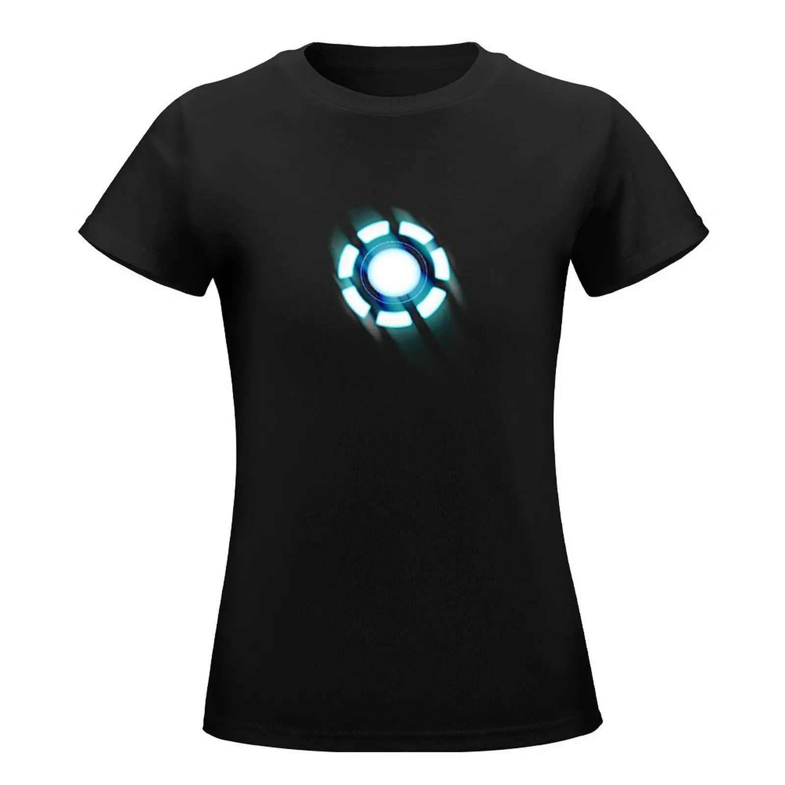 Arc Reactor T-Shirt graphics animal print shirt for girls Women's clothing