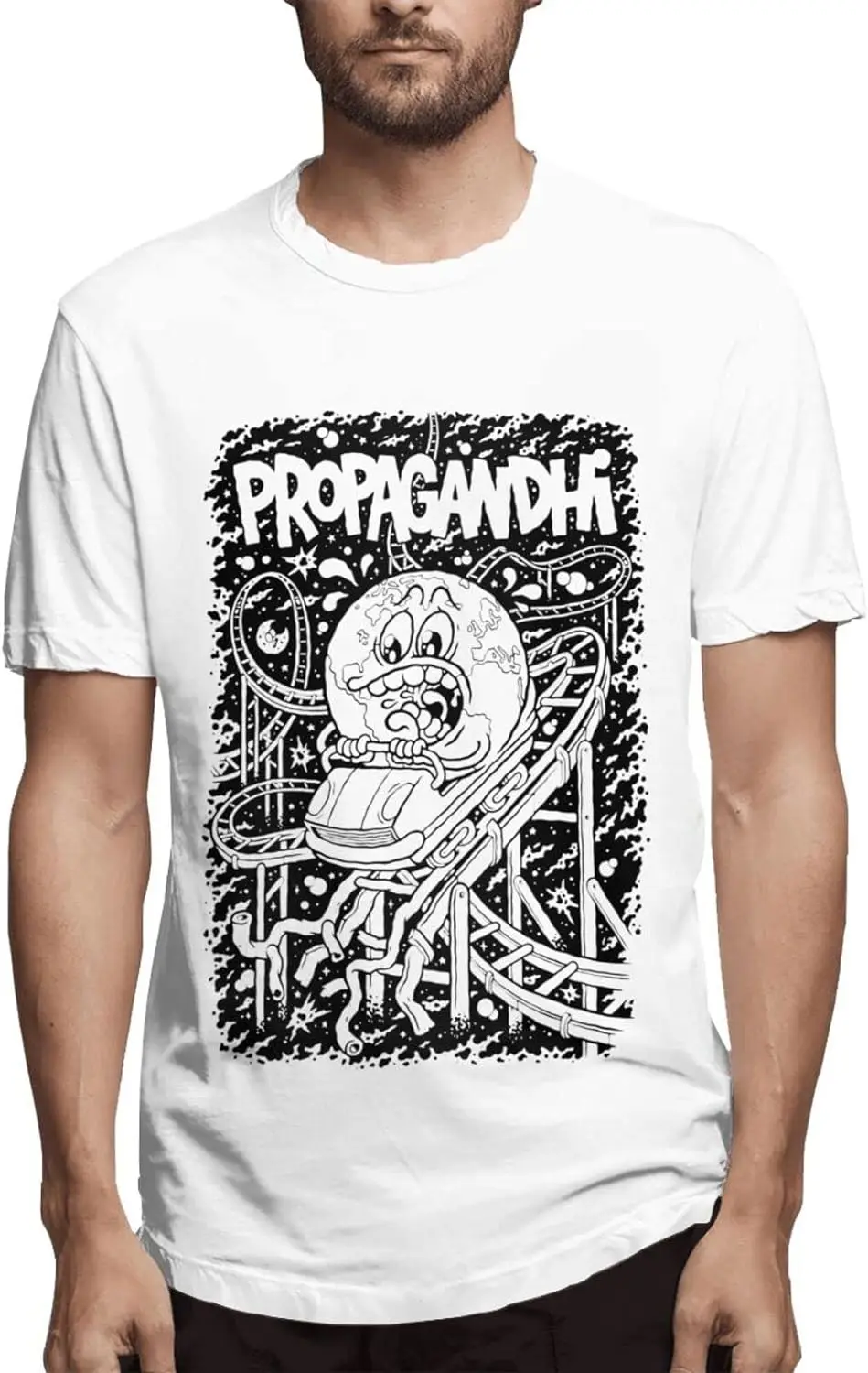 

Propagandhi T Shirt Mens Summer Round Neckline Short Sleeve Tops Vest