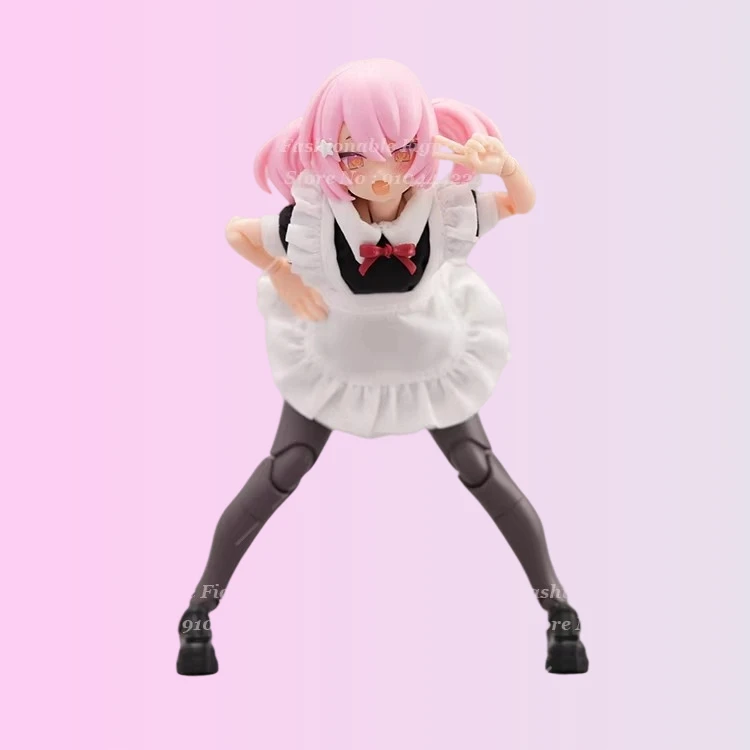 

1/12 Female Soldier COS Maid Dress Role Playing Uniform 99S Series Clothes Set Fit 6 Inch Mobile Suit Girl Body