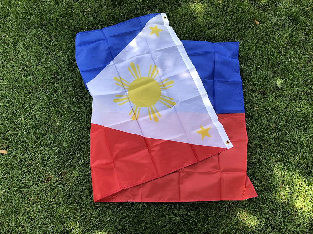 Himmel Flagge Philippinen National flagge 90x150cm 3 x5fts Polyester hängende Flagge von Phl Ph Philippinen Pilipinas Philippinen Flaggen