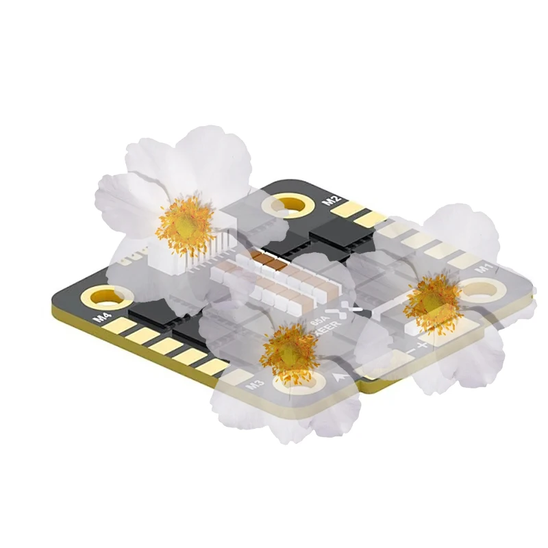 FOXEER Reaper F4 65A 4-in-1 ESC BLHeli32 3-8S Lipo DShot1200 MultiShot OneShot FPV Racing Drone DIY Parts