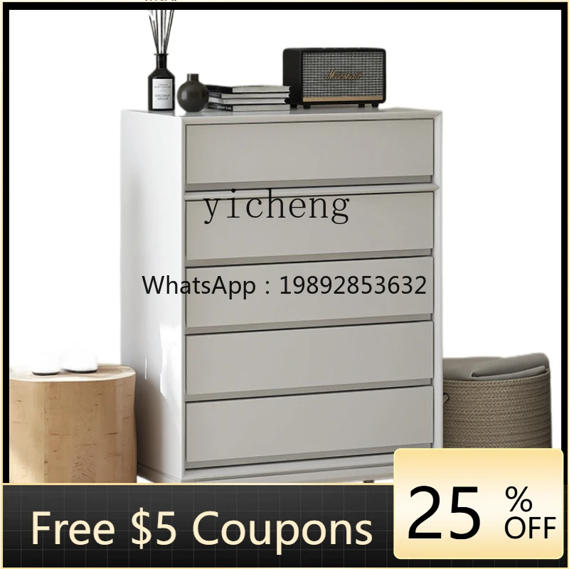 

ZK Minimalist Living Room TV Cabinet next to Chest of Drawers Simple Bedroom Drawer Storage Locker