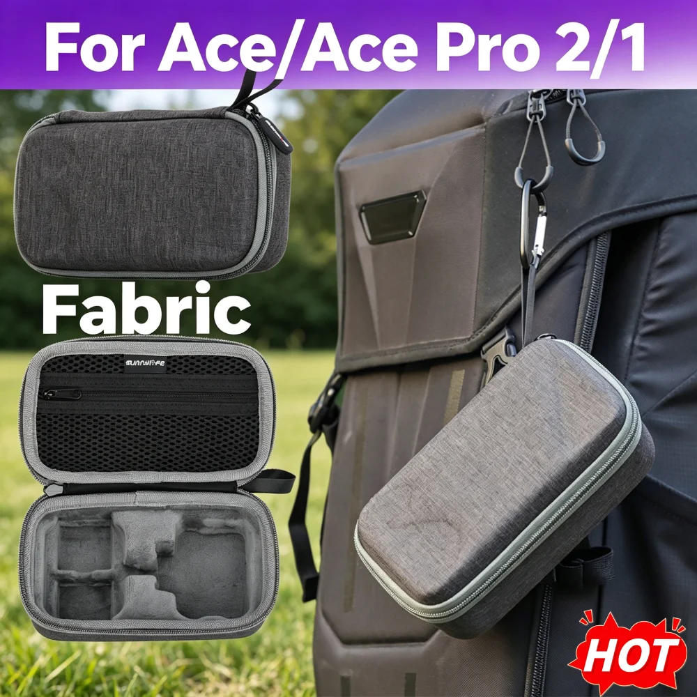 Universal Portable Carrying Case Compatible with Ace Ace Pro 2 and 1 Lightweight Fabric Design Easy to Carry Black