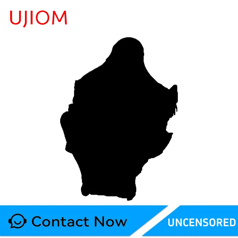 UJIOM Fern Standing Posture Girl Wall Sticker Enchanting Tendy High Quality Sunscreen Decal Vinyl Cupboard Vestibulec Decor