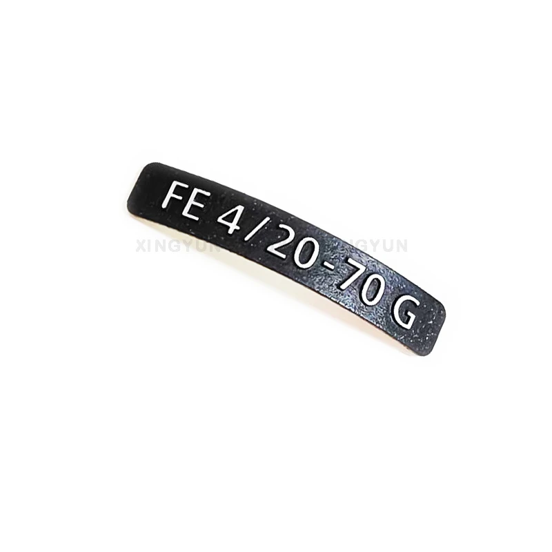 Original Camera Lens Sticker For Sony FE 4/20-70 G Lens Camera Label Logo Lens Model Nameplate Anti-Scratch