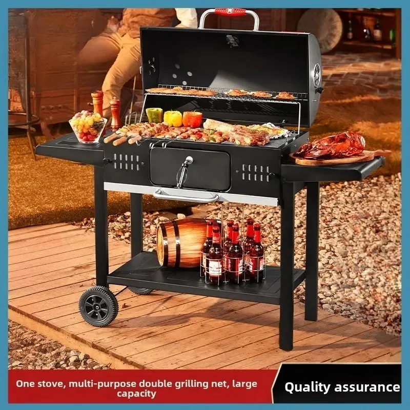 

Бытовой гриль-барбекю Вилла Патио Гриль-стойка Открытый барбекю Американский барбекю