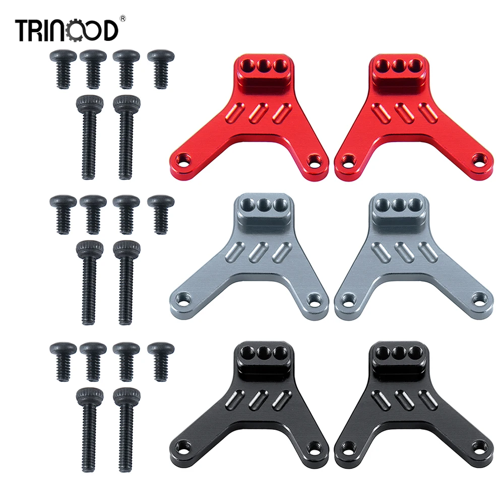 

TRINOOD Aluminum Alloy Rear Shock Mount Damper Towers Stand for 1/18 Kyosho Jimny MINI-Z 1/24 MINI-Z JEEP Hilux JEEP Wrangler