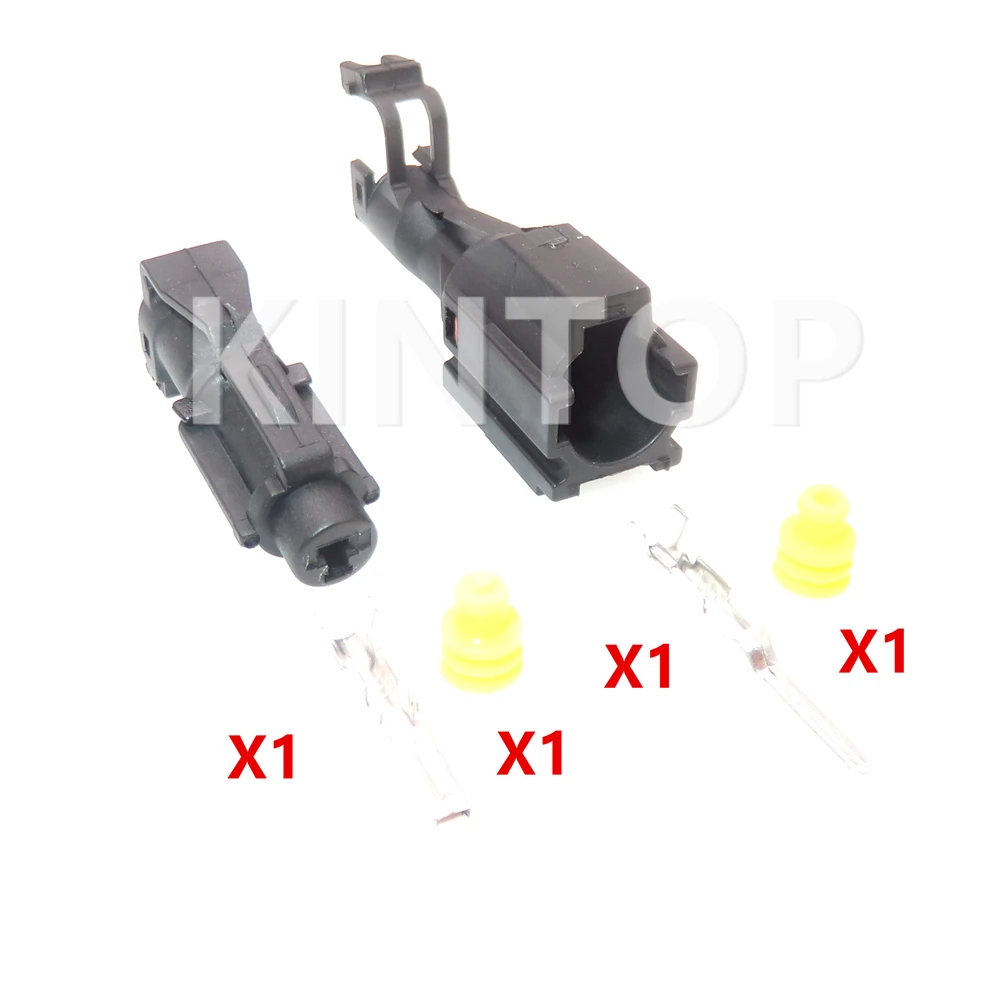 1 Set 1 Pins 7222-7414-40 7123-7414-40 Automotive Headlight Wiring Harness Socket AC Assembly With Wires MG640280 MG610278