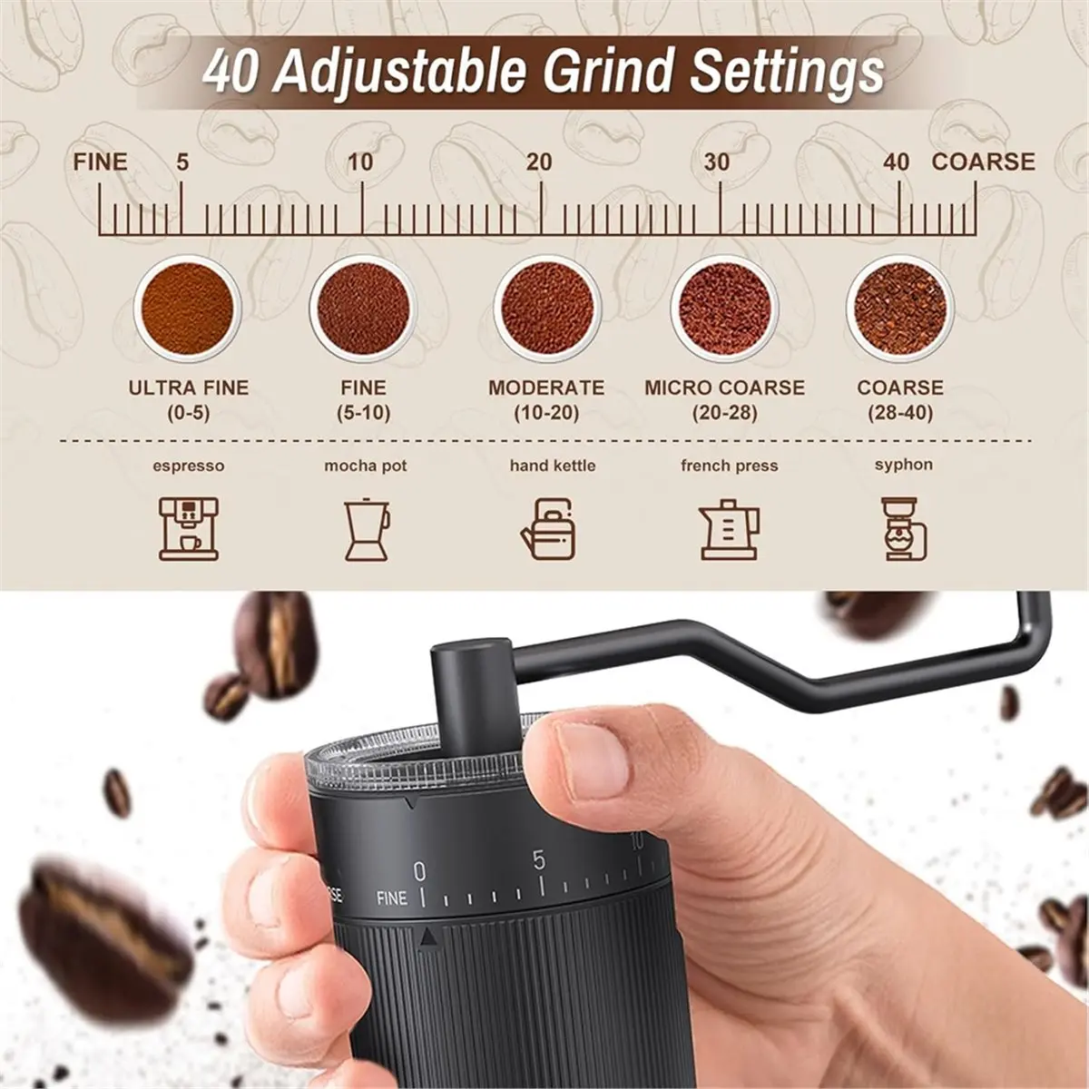 [hihi]-portable-manual-coffee-grinder-with-cnc-stainless-steel-conical-burr-40-adjustable-settings-for-travel-home