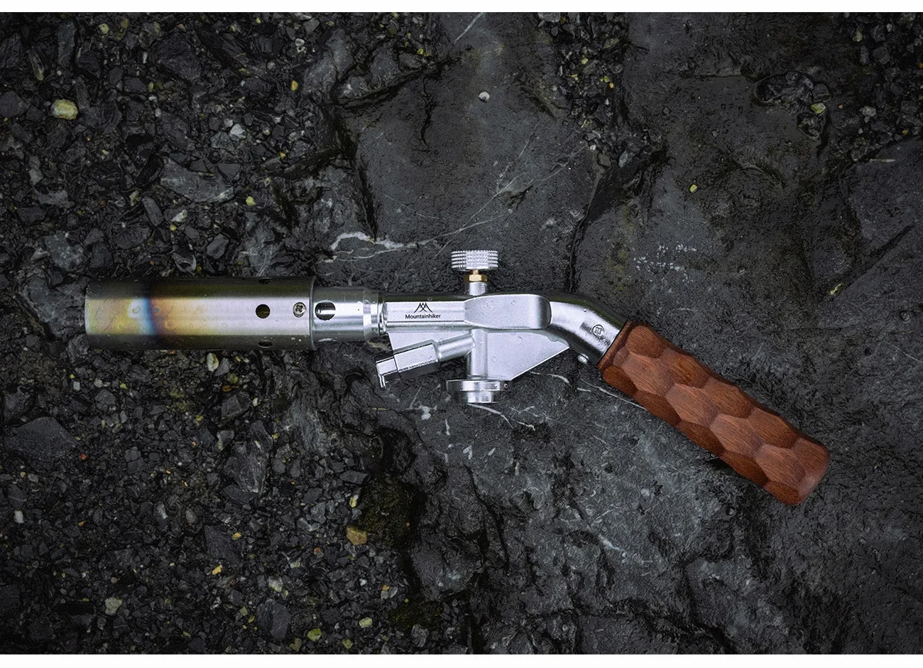 MOUNTAINHIKER Fackel-Sprühpistole, leicht zu transportieren, für Outdoor-Camping, Picknick, Feueranzünder, Grillanzünder, Edelstahl-Sprühpistole – Detail 15