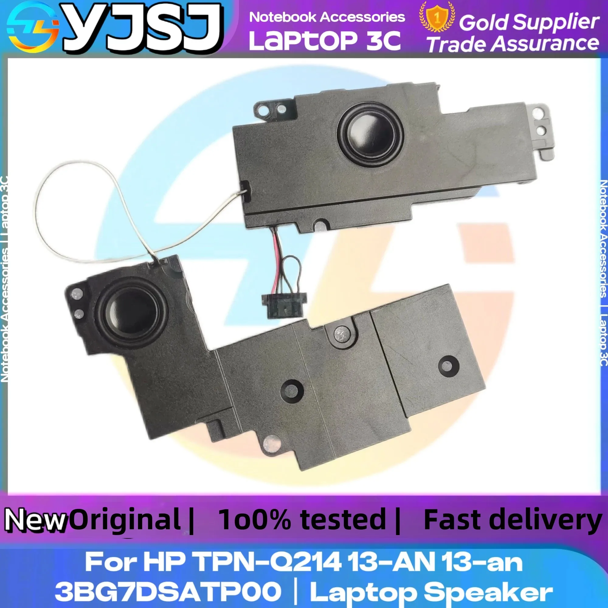 

NEW GENUINE Original Laptop Speaker For HP Pavilion 13-AN 13-AN1020TU 13-AN0076TU TPN-Q214 13-an built-in speaker 3BG7DSATP00