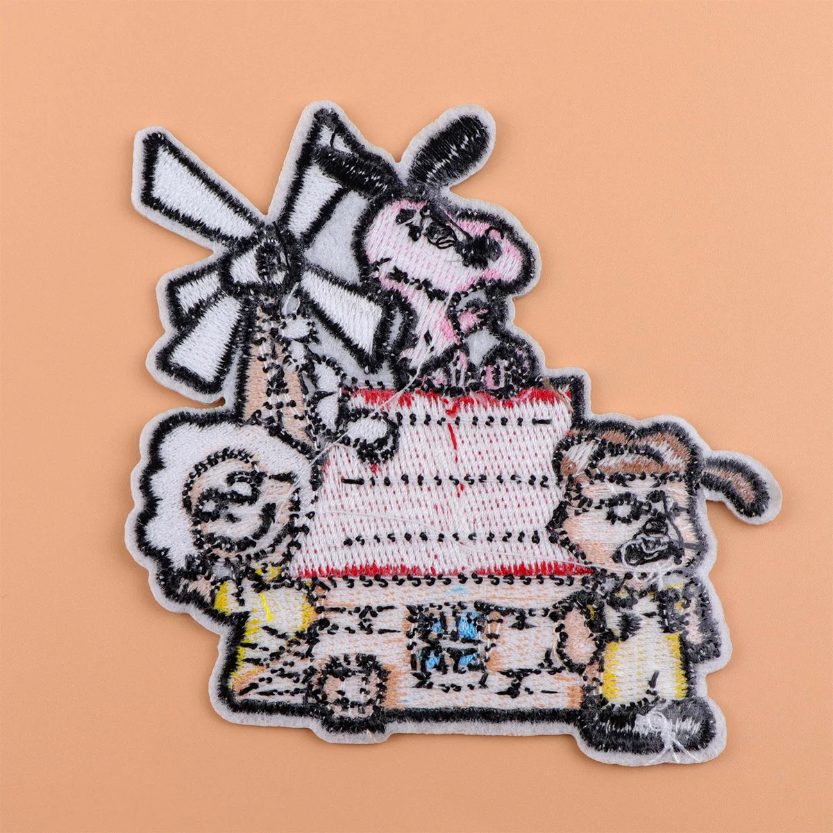 Jokey Dog Patch Cartoon Toppe ricamate sui vestiti Toppe termoadesive per abbigliamento Toppe fai da te Giacche Adesivi Regali per gli amici
