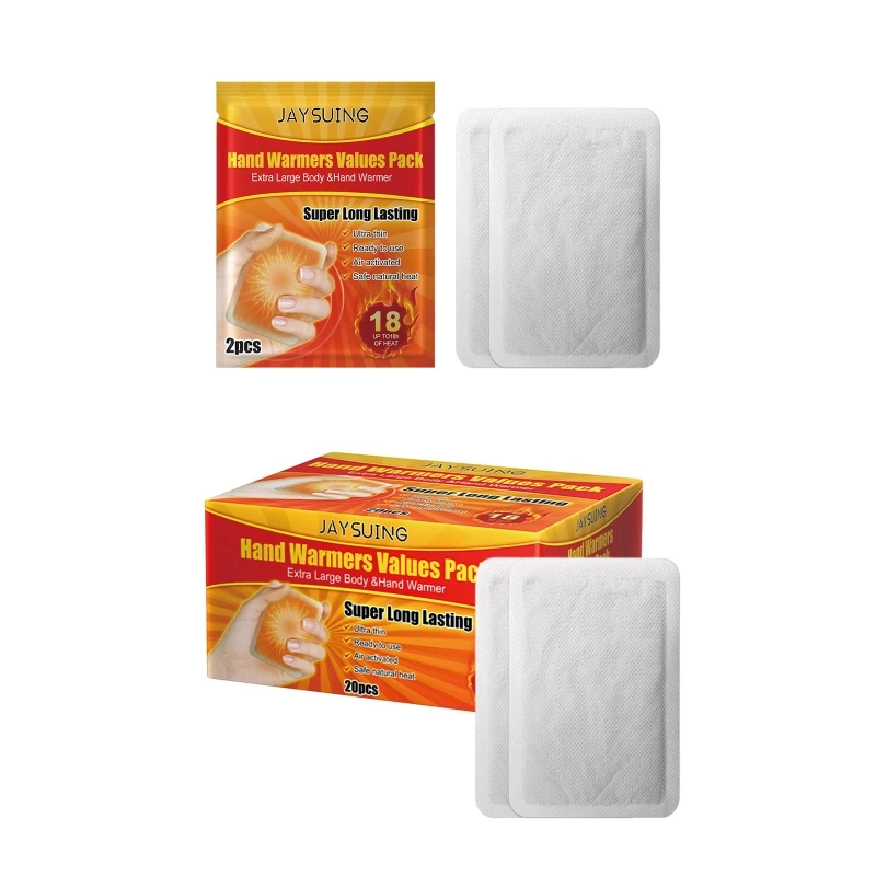 Winter Warm Stickers Body Self-heated Pads Magical Heating Mats Keep Hands and Feet Warm Hand Warmers Values Pack Dropship