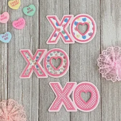 KSCRAFT XO Shaker Metal Cutting Dies Stencils for DIY Scrapbooking Decorative Embossing DIY Paper Cards