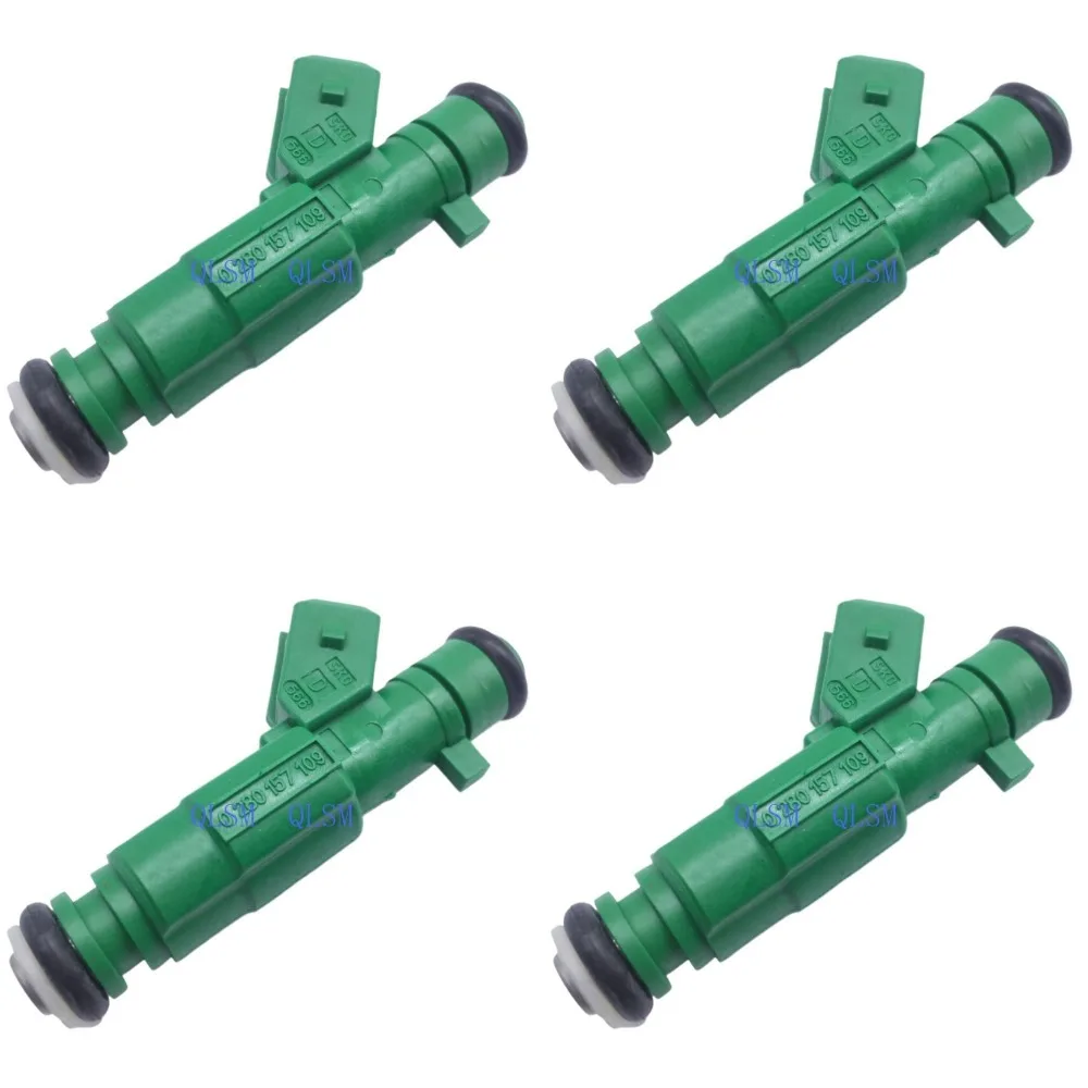 

4-Pack high quality 0280157109 for Volkswagen 2009 KOMBI 1.4 8V fuel injector nozzle