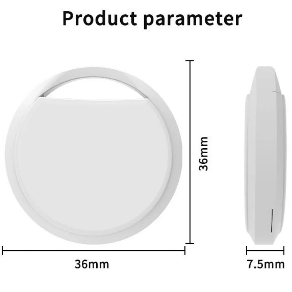 GPS Smart Air tag Bluetooth Anti-loss device Smart tracker For keys luggage wallet Smart tag Works with Apple Find My (iOS only)