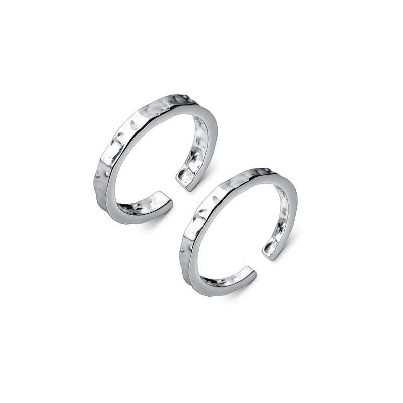 

La Monada 49mm-58mm Women Ring 925 Sterling Silver Open Irregular Rings For Women 925 Silver Fine In Jewerly Rings Woman Blank 2