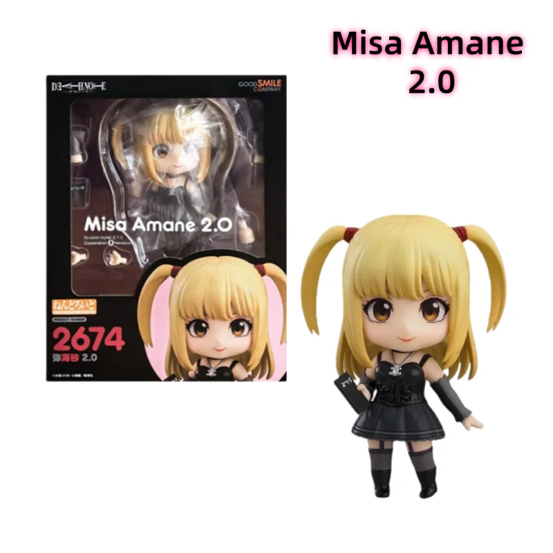 

Hot Sale In Stock GSC Misa Amane 2.0 Ver Set 10cm L Lawliet Yagami Light Collectible Action Figure Premium Anime Model Toy Gifts
