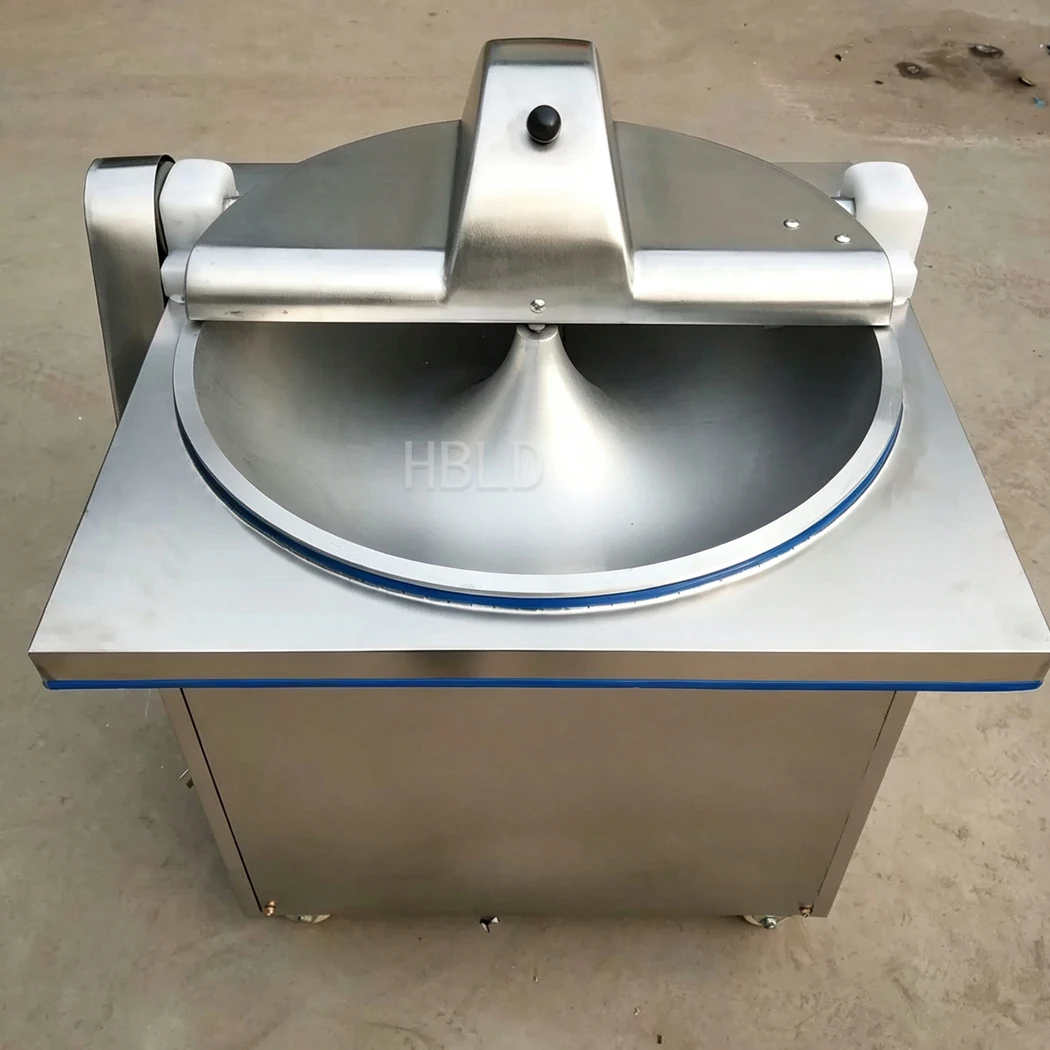 Bowl Food Chopper Meat Mincer Machine, Heavy‑Duty Food Cutter for Hotel Food Preparation
