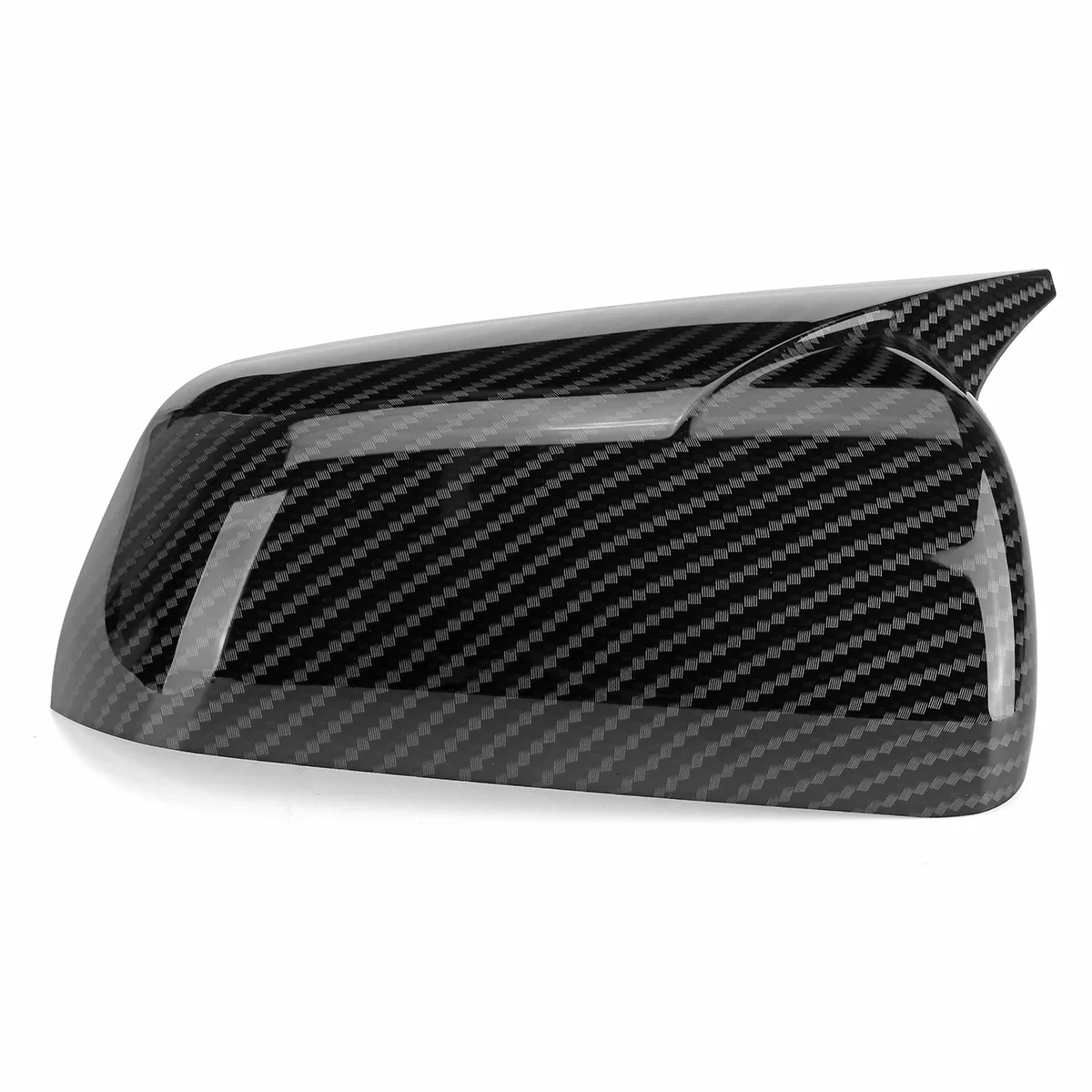 زوج الجانب الجناح مرآة قبعات يغطي إضافة على لميتسوبيشي لانسر EX سيدان/هاتشباك 2008-2012 غطاء مرآة غطاء الكسوة قذيفة ملصق #4