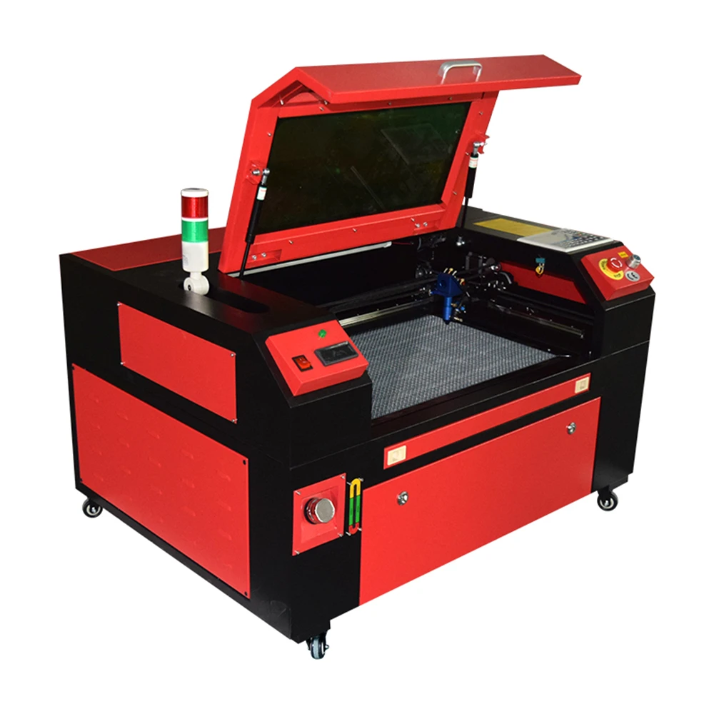 New Design Water Coolig System Built-in 640 Mini 80w 100w 130w  CO2 CNC Laser Cutting Engraving Machine For Wood Acrylic Foam