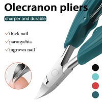 Nail Clippers Toenail Cutter Nail Cuticle Nipper Professional Pedicure Tool Olecranon Cutters Improved Paronychia