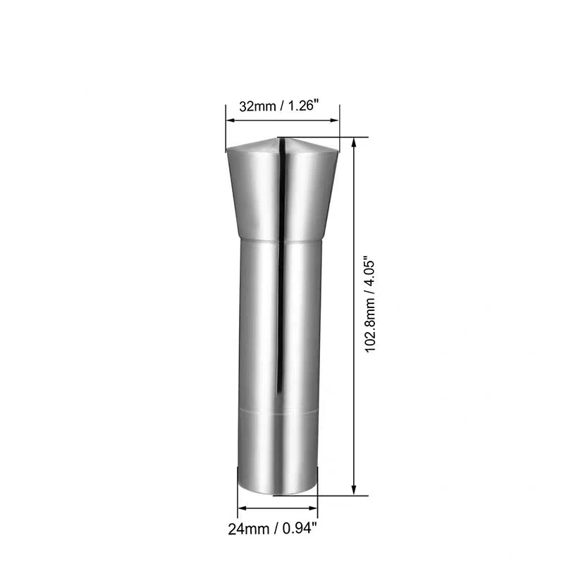 R8 3 4 5 6 Spring Collets Set High Precision Metric M12 thread inche 7/16 Clamping Tools Lahte Machine Parts