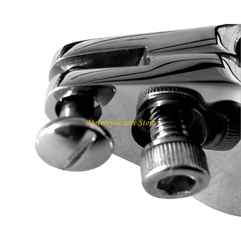 

U75F Boat Yacht Bimini Top Hinged Jaw Slide Stainless Steel Marine Hardware Mount Hinged 20/22/25/30/32mm With 2 Screws