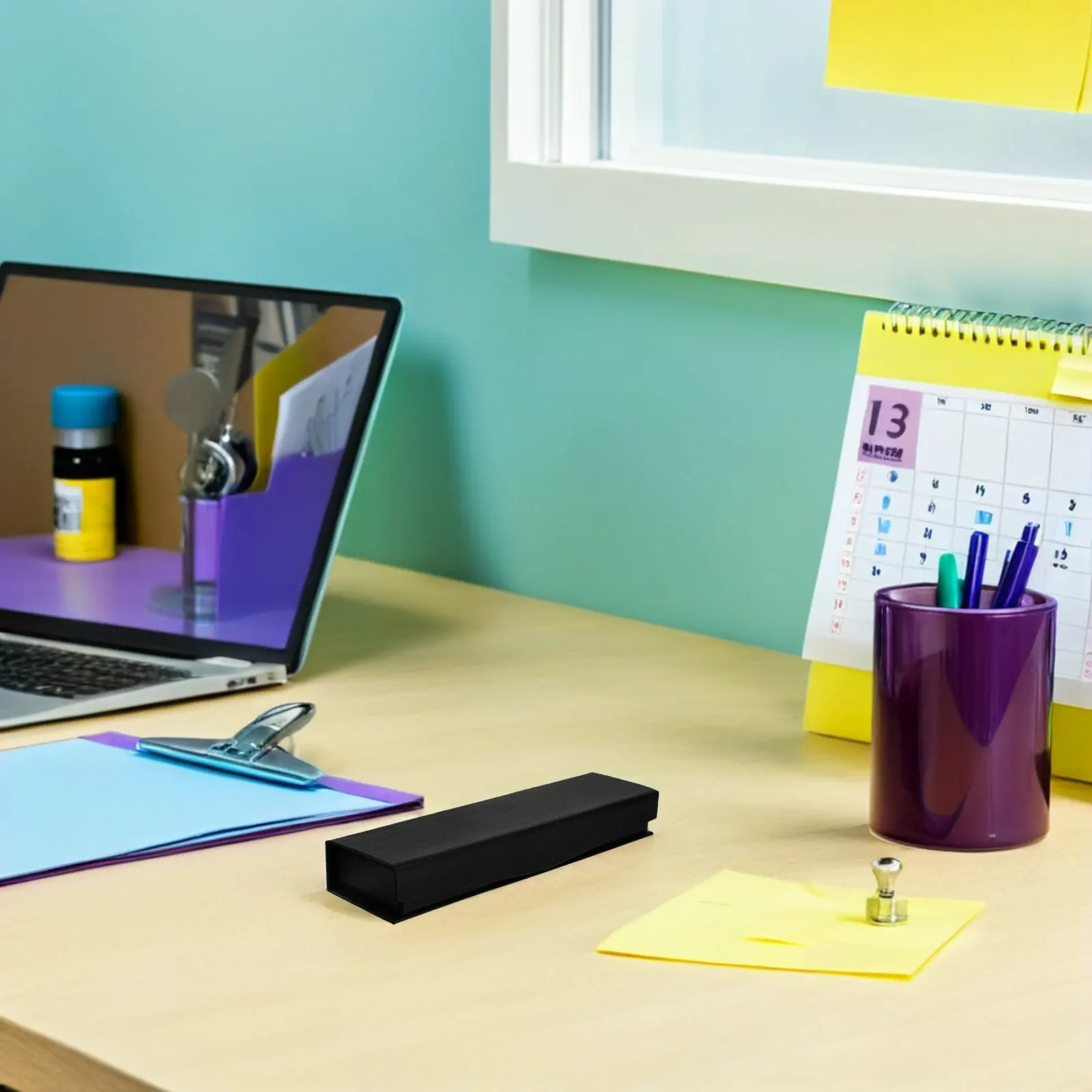 

10Pcs Empty Pen Present Box Flip Top Case for Pen Storage Organizer Business Gift Packaging Stationery Display