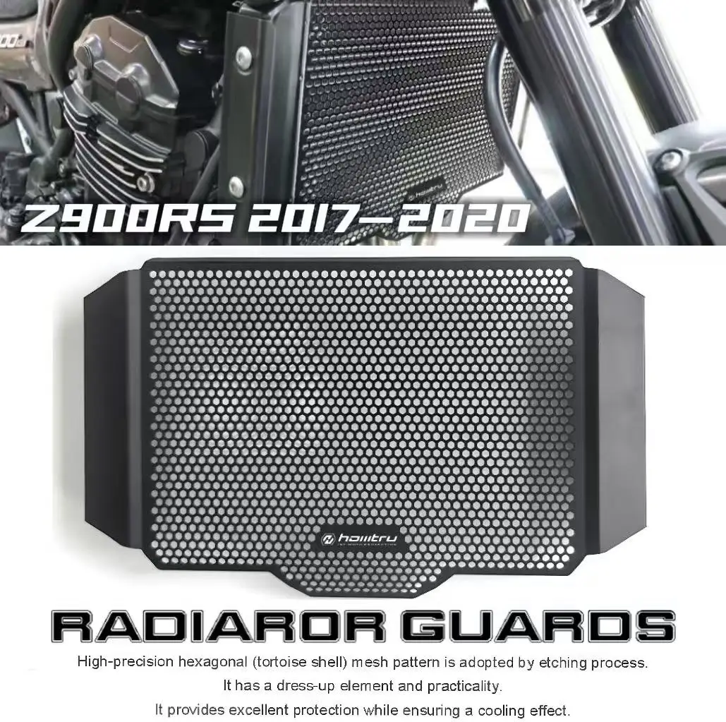 カワサキ-z900rs-z900-rs-2017-2018-2019-2020-新しいオートバイラジエーター保護プレートラジエーター保護グリルメッシュカバー