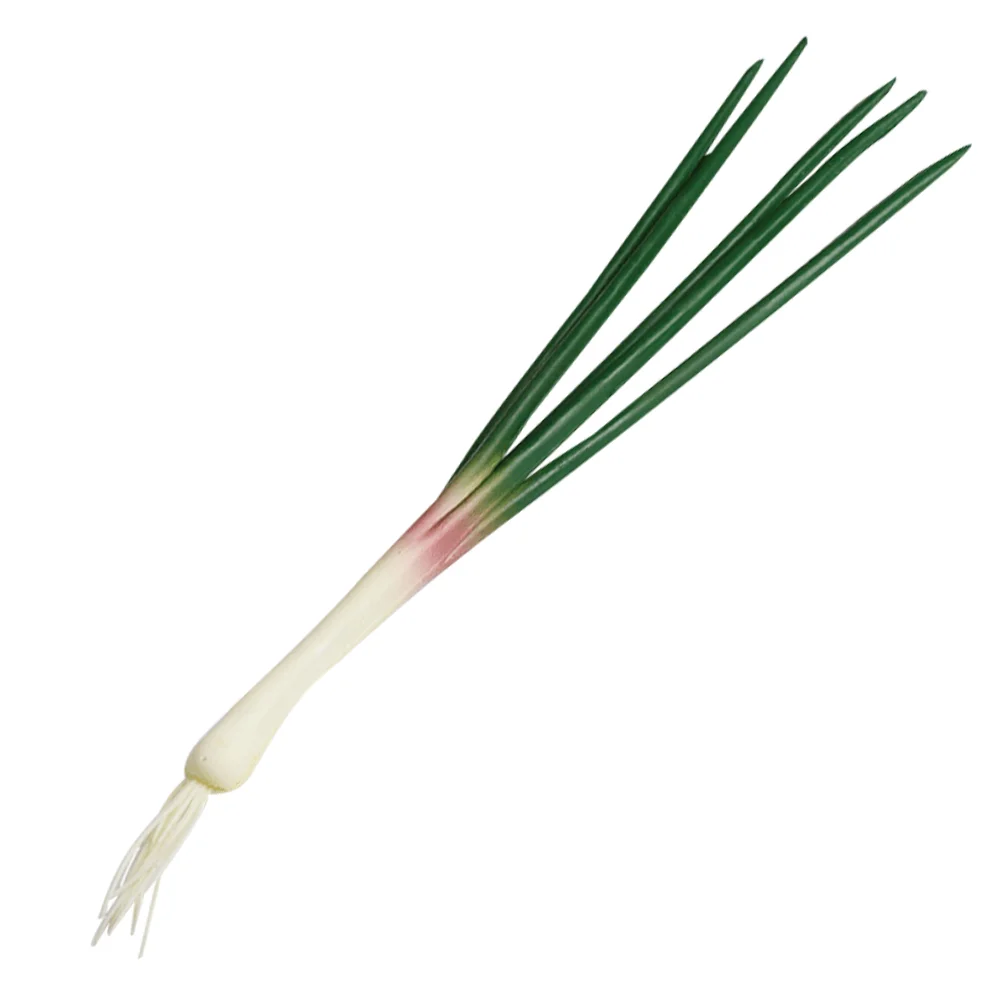 Simulated Onion Model Realistic Artificial Green Onions Lifelike Vegetable Models