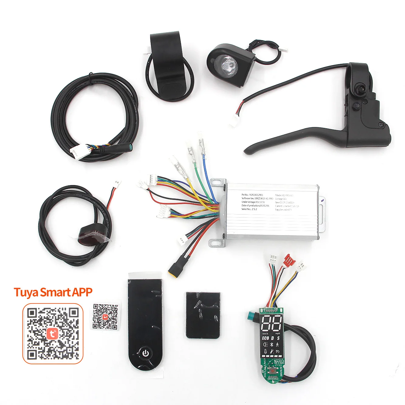 

350W 36V 15A 8.5 inch Scooter Controller Motherboard Bluetooth with Tuya Smart for FOSTON X-Play DIGMA Scooter Max Speed 30 Km/h
