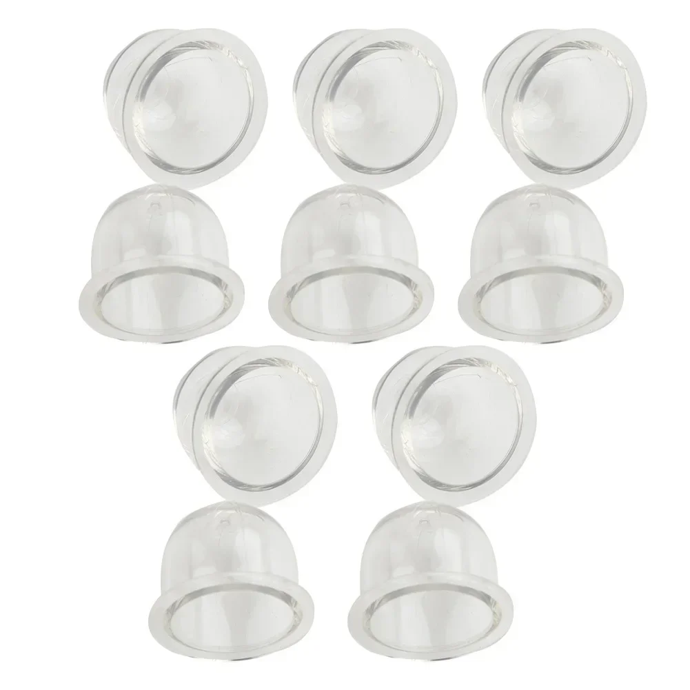 50pcs 19mm Fuel Pump Carburetor Primer Bulb For Chainsaws Blower Trimmer Brushcutter Transparent Primer Bulbs Garden Tool Parts