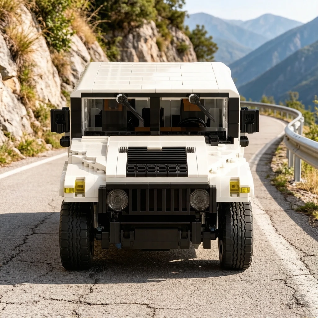 

1:12 Scale Humvee Model Hmmwv ORV Building Block Technical Radio 2.4ghz Remote Control Vehicle Construction Brick Rc Toys