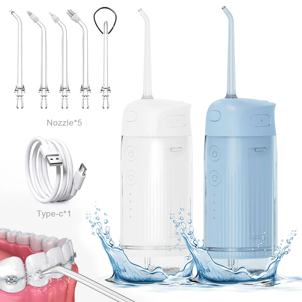 

Electric High-Frequency Oral Irrigator IPX7 Waterproof Beauty Instrument Tooth Cleaner All Around Oral Teeth Cleaning Care Tool