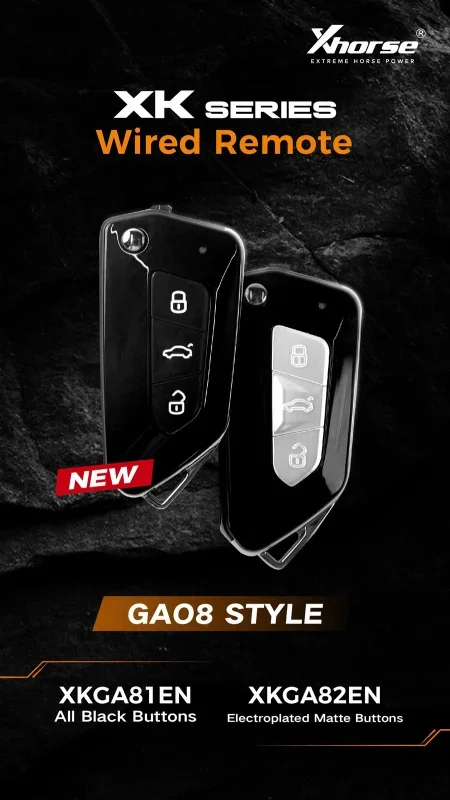 5 Pcs Xhorse XKGA82… - image