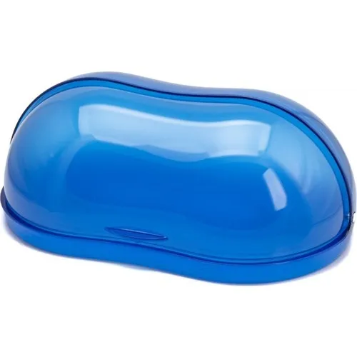 EW's Kitchenware Acrylic Blue Color Bread Box