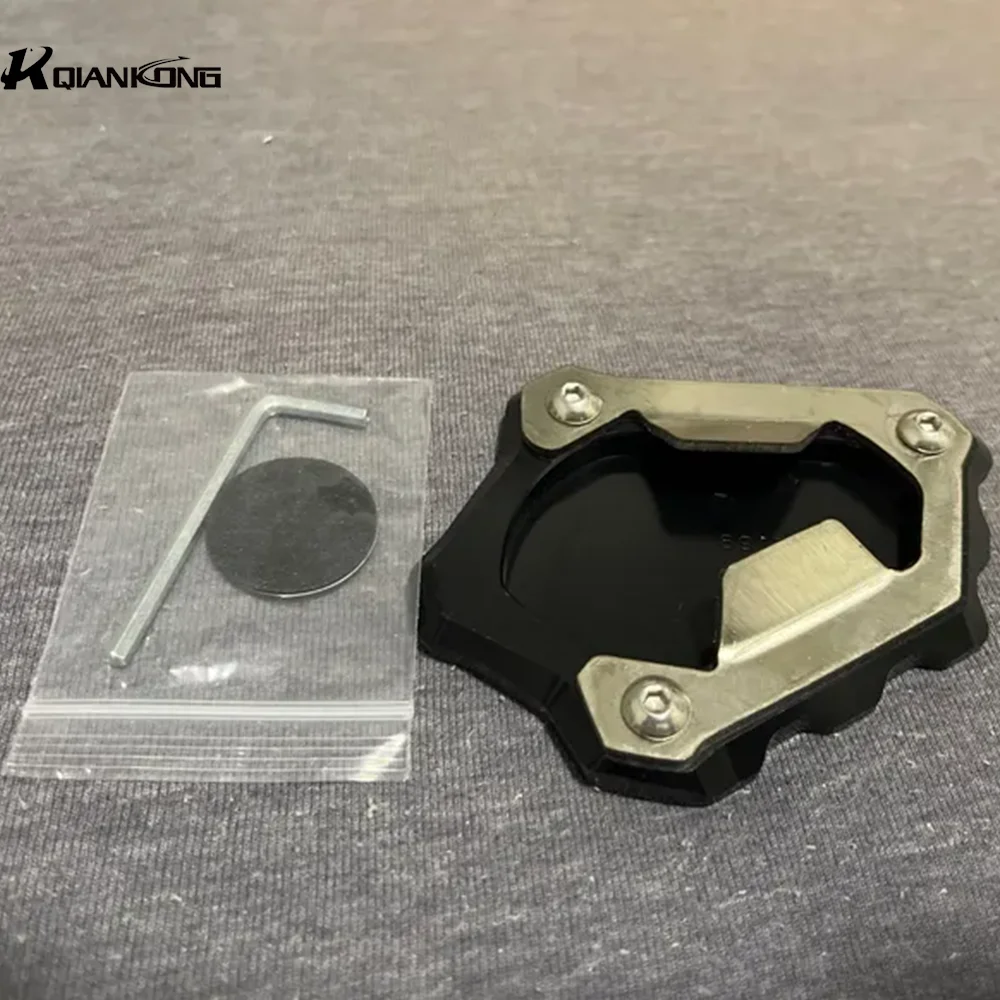 

For Scrambler 1200 1200XC 1200XE 1200 XE 1200 XC Kickstand Sidestand Stand Extension Enlarger Pad 2018 2019 2020 2021 2022 2023