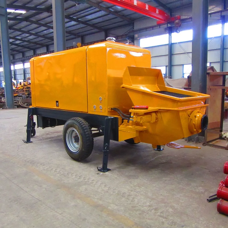 YG Customized 50 Cubic Meter Per Hour Diesel Concrete Pump With High Quality Putzmeister Similar Stationary Concrete Pump for Sa