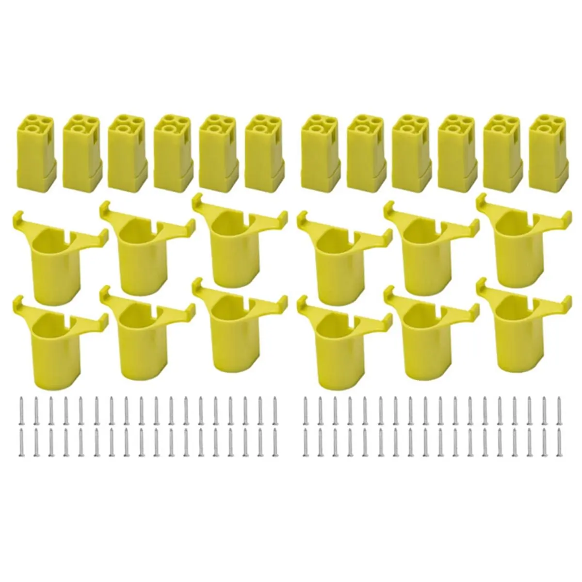 Budget-Friendly-12+12 Tool and Battery Mounts/Holders Kit for 18V Cordless Tool and Battery,Organize 18V Collection
