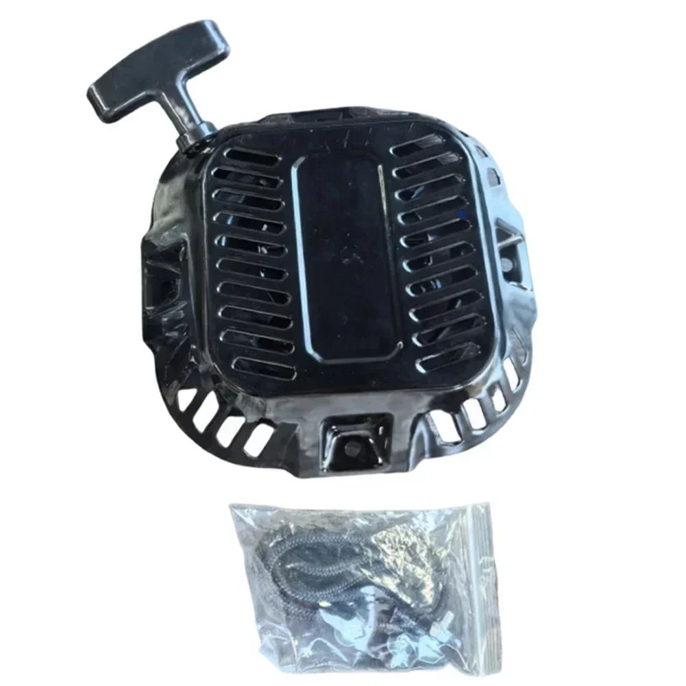 196cc 208cc 212cc 6.29 Inches Recoil Starter Kit Metal Housing Detachable Handle Ergonomic Grip Garage Equipment Repair