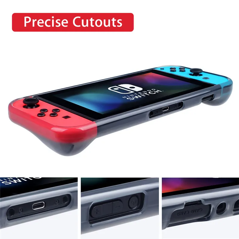 soft Crystal Transparent Case For Nintendo Nintend Switch NS lite Cases Clear Back Cover Shell Coque Ultra Thin Cover Coque