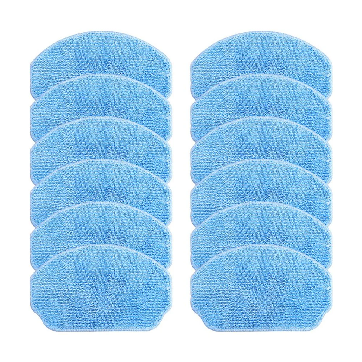 로봇 진공 청소기 액세서리 예비 부품, Midea VCR04W 걸레 천 헝겊 호환, 12 개