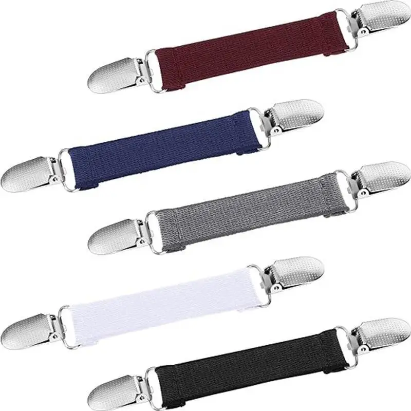Verstellbare Taillenklammern, Taillenstraffer, elastische Gürtelklammern zum Nähen von Jeans, Hosen und Kleidern. – Detail 4