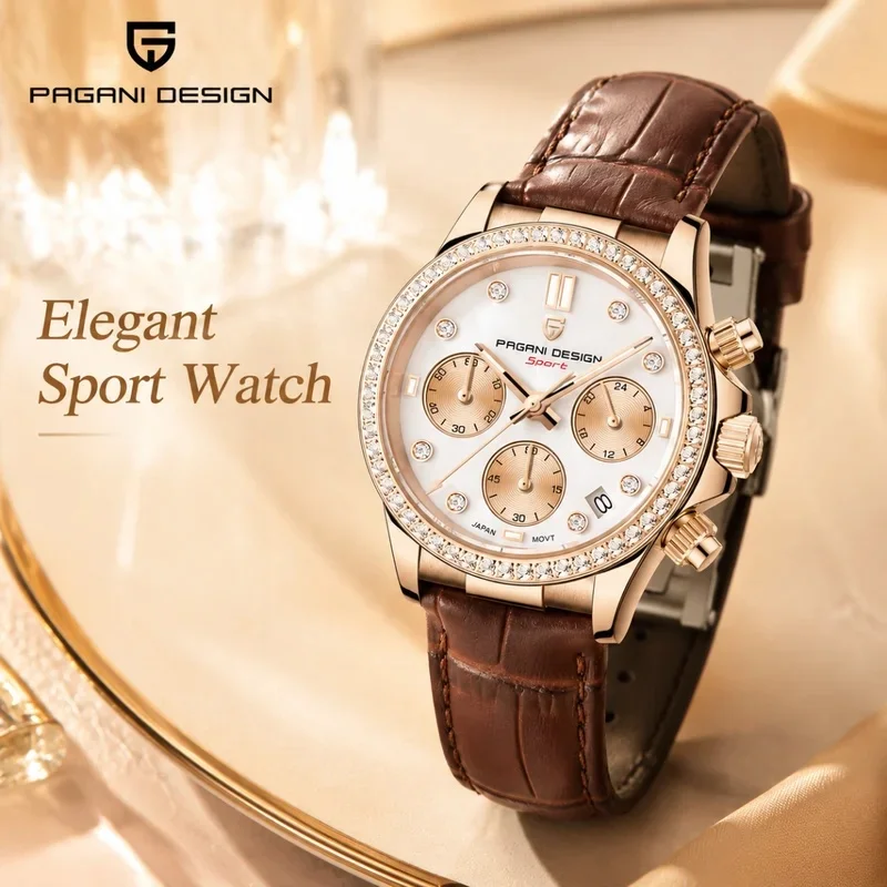 montre-chronometre-a-quartz-pour-femme-pagani-design-or-rose-lunette-sertie-de-diamants-verre-saphir-bracelet-en-cuir-marron-mouvement-japonais