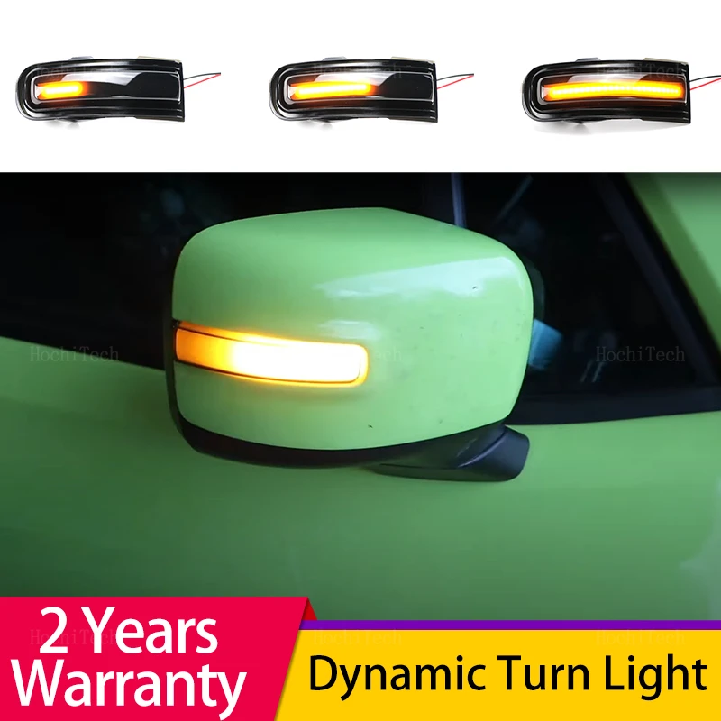 

Dynamic Black LED Turn Signal Light Sequential Rearview Mirror Light For Jeep Renegade 2015-2022