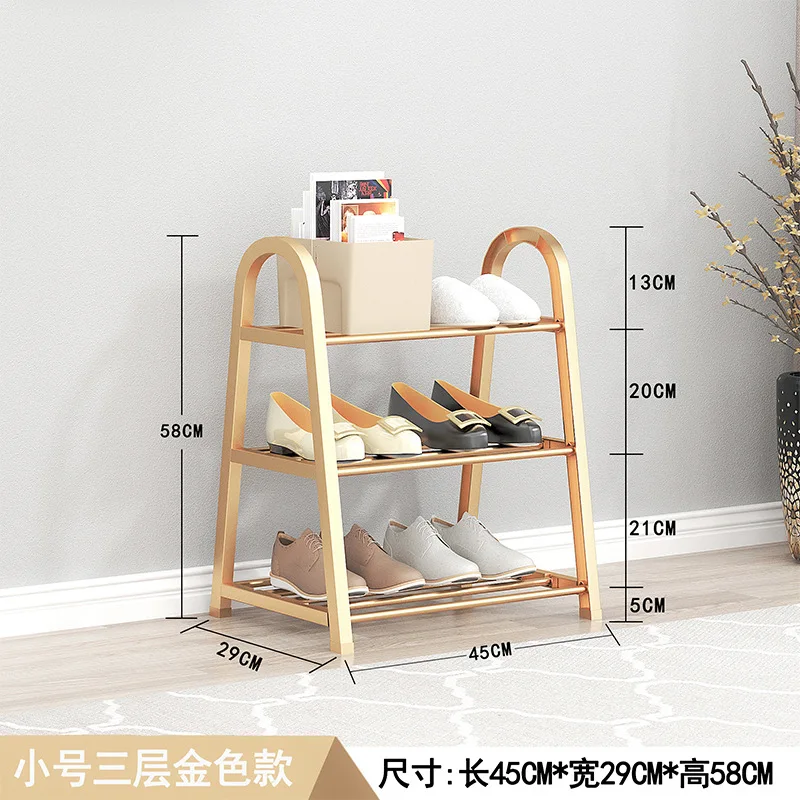 Weiyi A-shaped simple shoe rack creative light luxury style dust-proof storage multi-layer assembly dormitory slipper rack