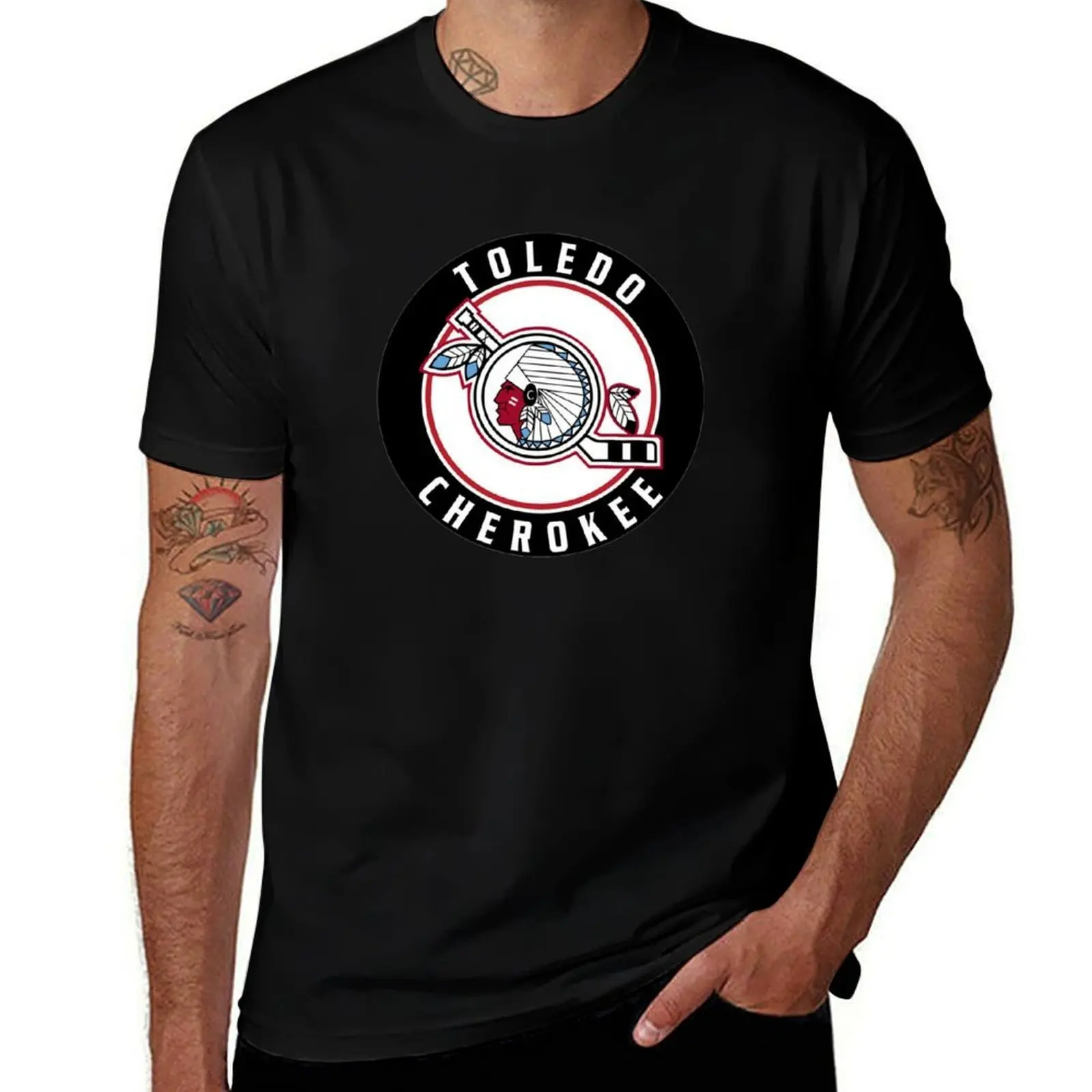 Toledo Cherokee T-Shirt Plus Size Loose Short Sleeve Top T-Shirt