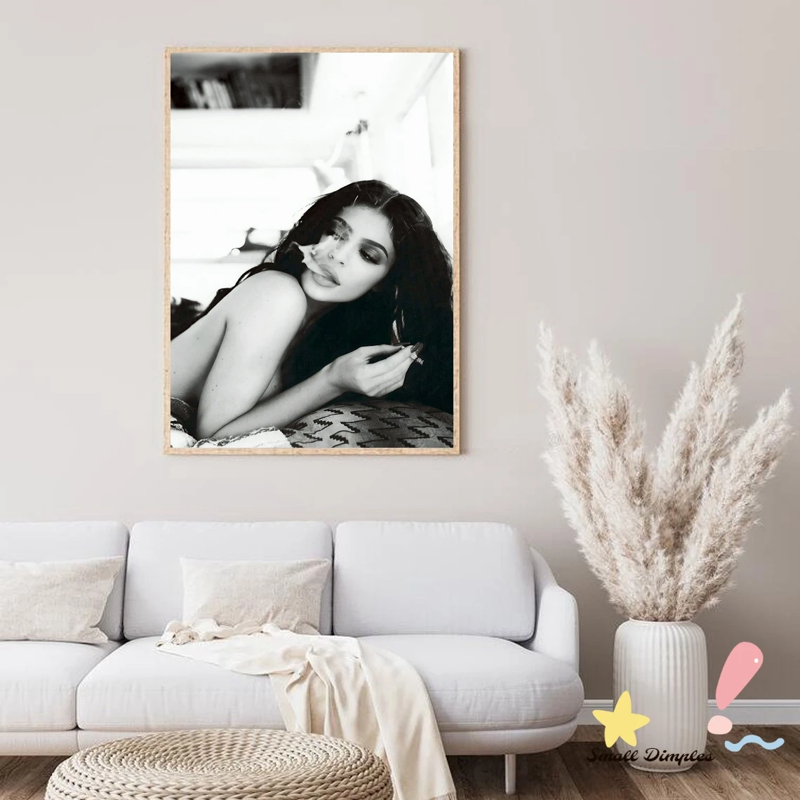 Kendall Jenner Music Star Poster Canvas Art Print Home Decoration Wall Painting ( No Frame )